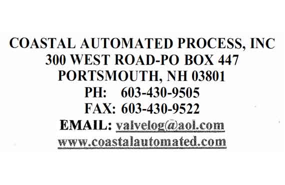 In 2005, New England Controls acquired Coastal Automated Process. 
