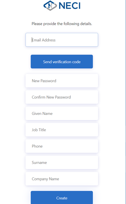 Completing Registration Process