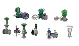 Grouping of Emerson valves, Control Valves 