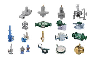 Grouping of pressure management products like regulators, pressure relief valves and tank protection. 