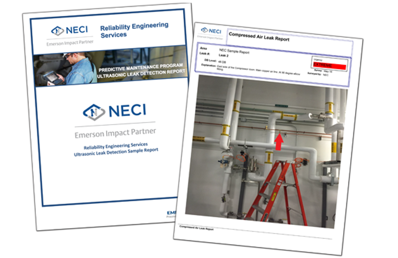 Compressed Air Leak Report
