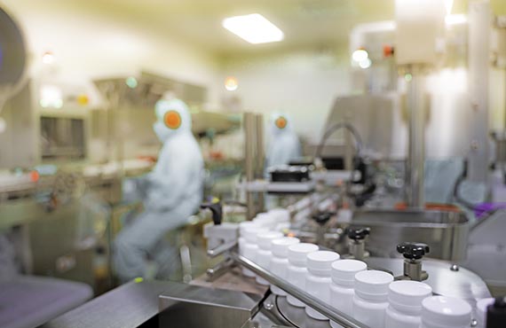 Drug manufacturing process, industrial project services